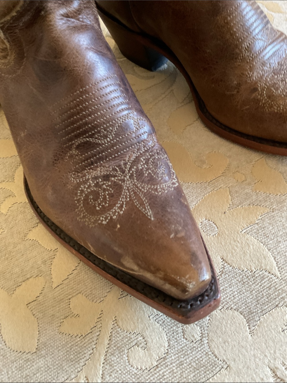 Justin Women's Tan Damiana Boot- L4332 GUC - Picture 4 of 12